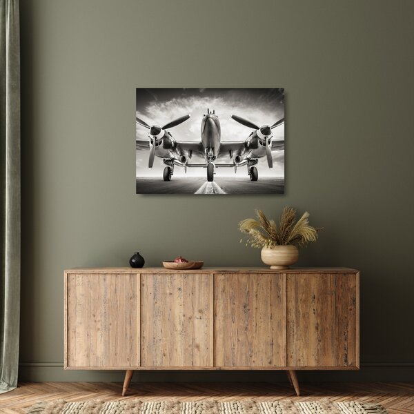 Obraz na szkle - Warbird (70x50 cm)