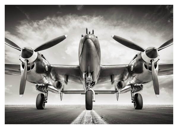 Obraz na szkle - Warbird (70x50 cm)