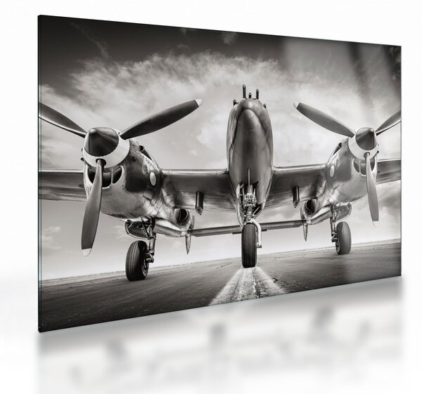 Obraz na szkle - Warbird (70x50 cm)