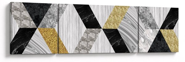Obraz - Teksturowany wystrój (170x50 cm)