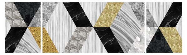 Obraz - Teksturowany wystrój (170x50 cm)