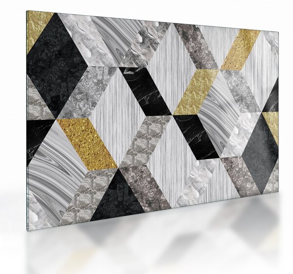 Obraz na szkle - Teksturowany wystrój (70x50 cm)