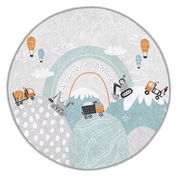 Dywan dziecięcy odpowiedni do prania ø120 cm Snowy Hills – Mila Home
