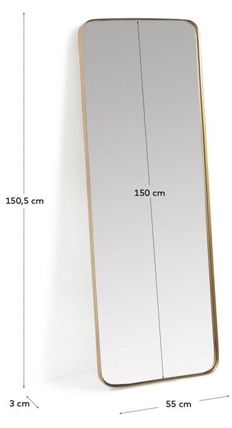 Lustro ścienne 55x150,5 cm Marco – Kave Home