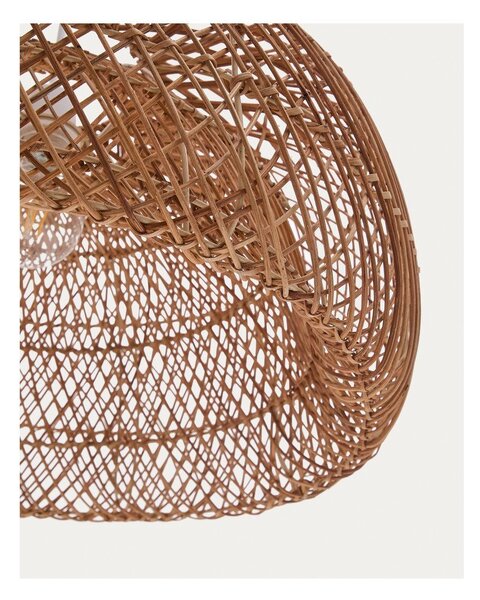 Rattanowy abażur w naturalnym kolorze ø 60 cm Isora – Kave Home