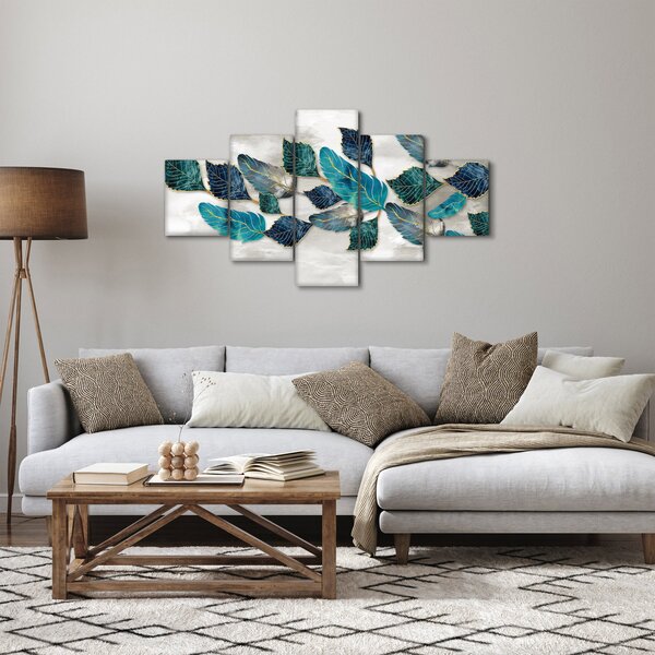 Obraz - Ilustracja pióra (125x70 cm)