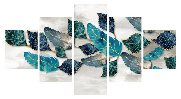 Obraz - Ilustracja pióra (125x70 cm)