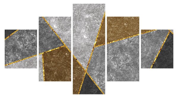 Obraz - Imitacja materiałów (125x70 cm)