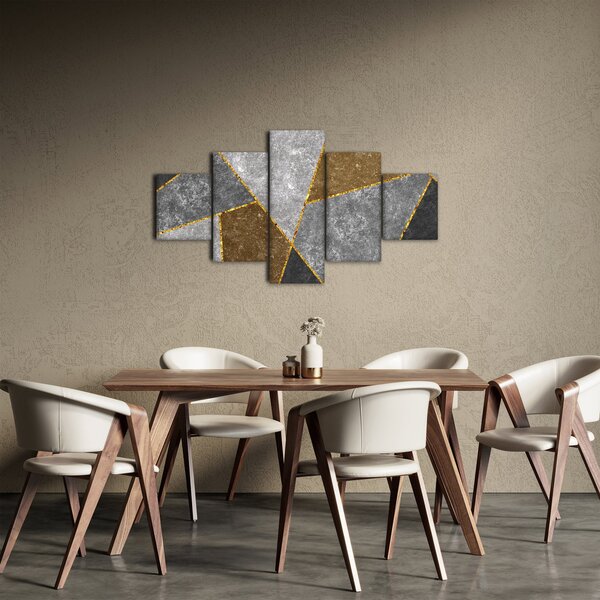 Obraz - Imitacja materiałów (125x70 cm)