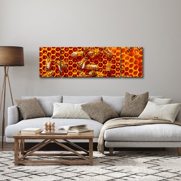 Obraz - Plaster miodu (170x50 cm)
