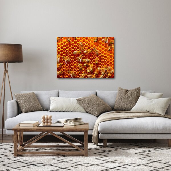 Obraz - Plaster miodu (70x50 cm)