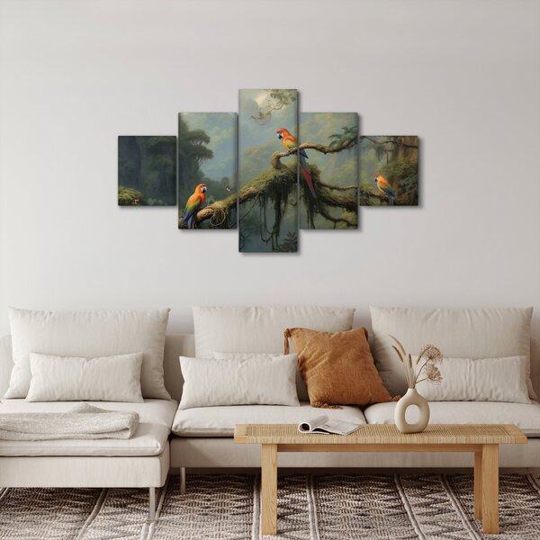 Obraz - Las tropikalny (125x70 cm)