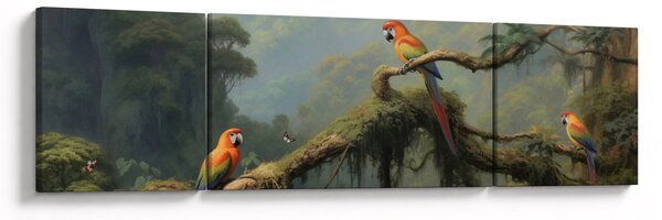 Obraz - Las tropikalny (170x50 cm)