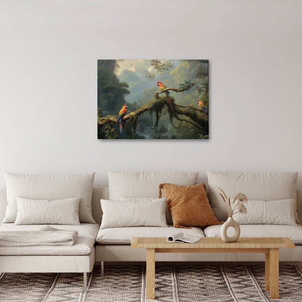Obraz - Las tropikalny (70x50 cm)
