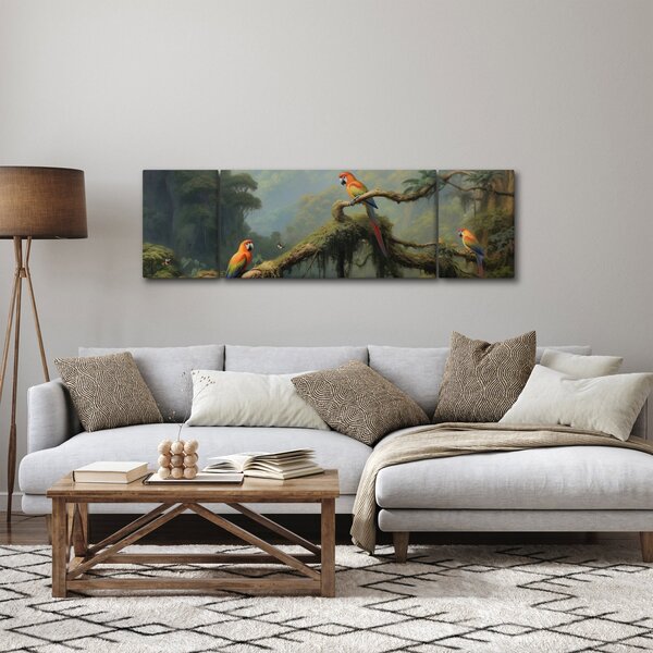 Obraz - Las tropikalny (170x50 cm)