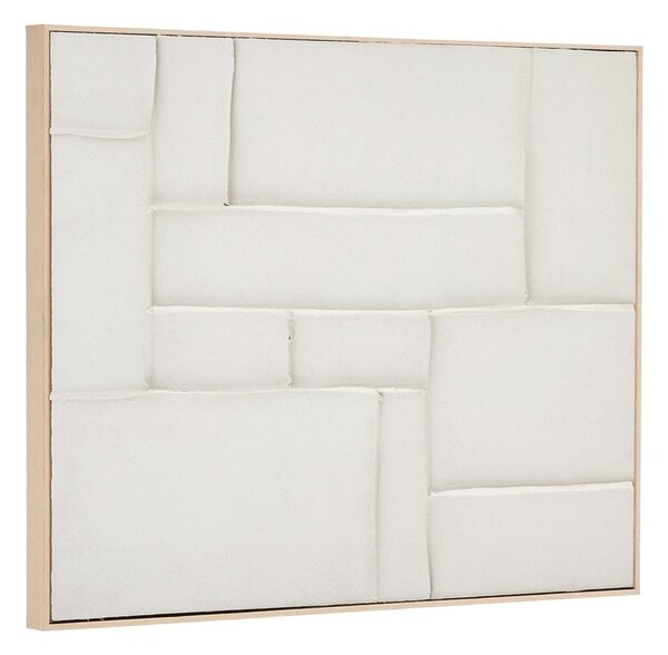 Ręcznie malowany/3D obraz z ramą w zestawie/na płótnie 80x100 cm Klis – Kave Home