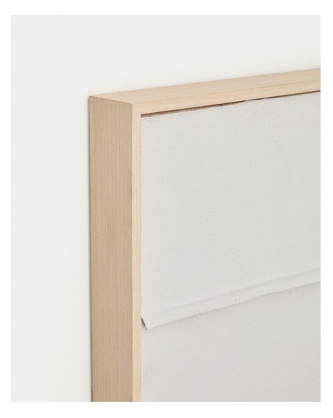 Ręcznie malowany/3D obraz z ramą w zestawie/na płótnie 80x100 cm Klis – Kave Home