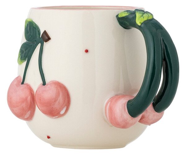 Kremowy kubek ceramiczny 420 ml Berrie – Bloomingville
