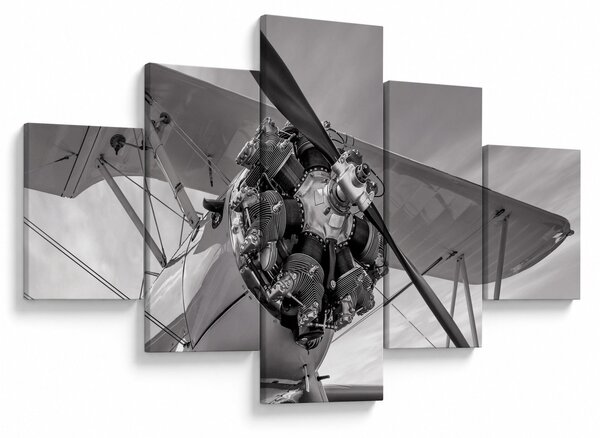 Obraz - Samolot (125x70 cm)
