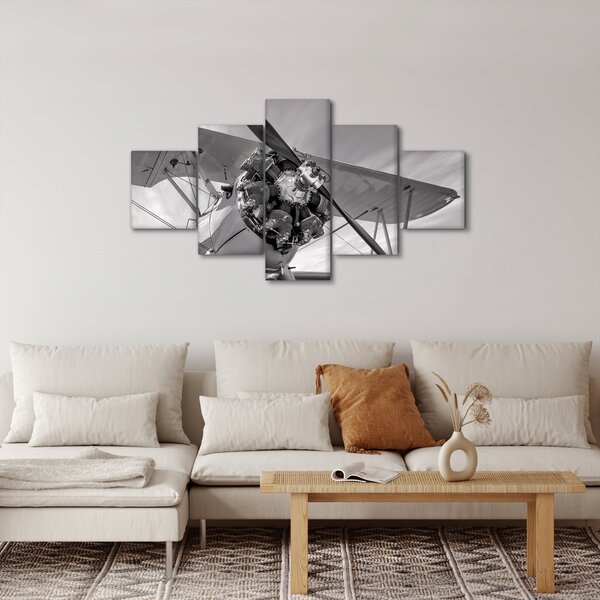 Obraz - Samolot (125x70 cm)