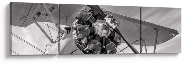 Obraz - Samolot (170x50 cm)