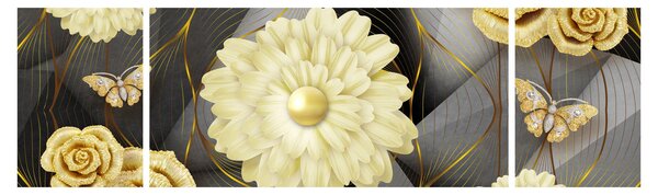 Obraz - Decor II. (170x50 cm)