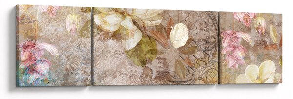 Obraz - Ozdoba kwiatowa (170x50 cm)
