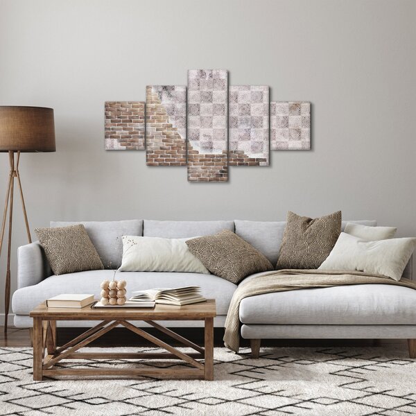 Obraz - Ceglana ściana (125x70 cm)