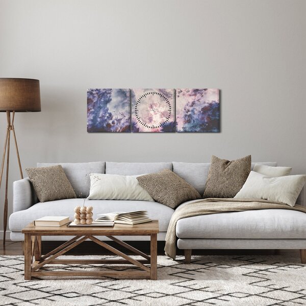Obraz - Fantasy (z zegarem) (90x30 cm)