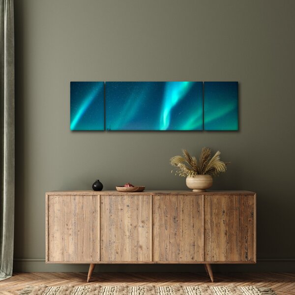 Obraz - Aurora Borealis (170x50 cm)