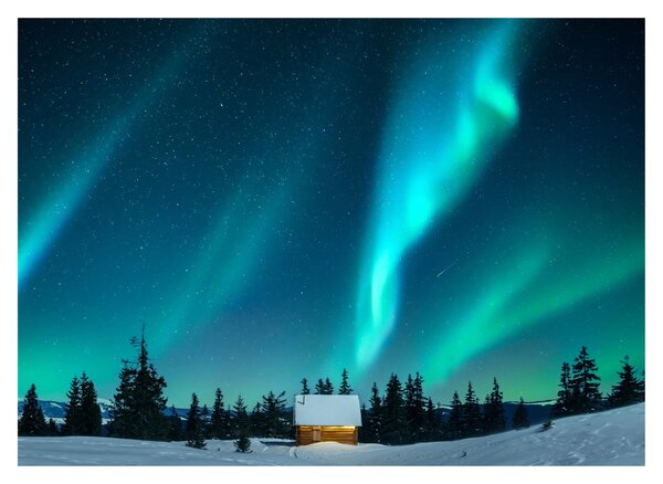 Obraz - Aurora Borealis (70x50 cm)