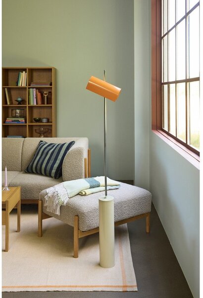 Pomarańczowa lampa stojąca LED ze ściemniaczem (wysokość 160 cm) Reflector – Hübsch
