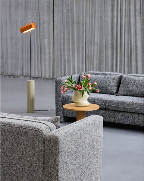 Pomarańczowa lampa stojąca LED ze ściemniaczem (wysokość 160 cm) Reflector – Hübsch