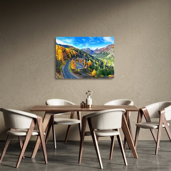 Obraz na szkle - Przełęcz Malajska (70x50 cm)