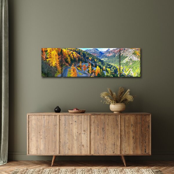 Obraz - Przełęcz Malajska (170x50 cm)