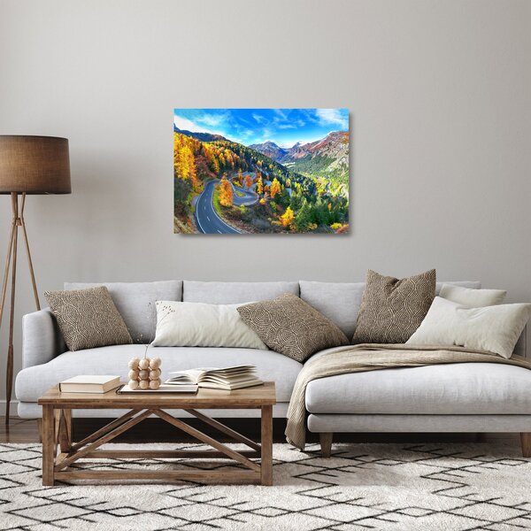 Obraz na szkle - Przełęcz Malajska (70x50 cm)