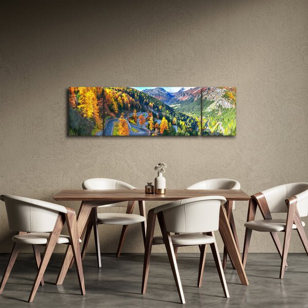 Obraz - Przełęcz Malajska (170x50 cm)