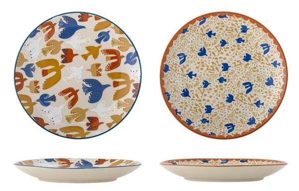 Kamionkowe talerze zestaw 2 szt. deserowe ø 20 cm Anniversary – Bloomingville