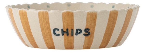 Żółto-kremowa ceramiczna misa ø 24 cm Chip – Bloomingville