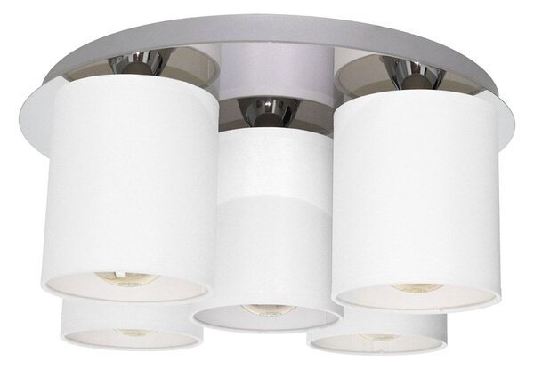 Biała nowoczesna lampa sufitowa - A69-Ekna