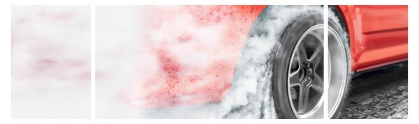 Obraz - Samochód wyścigowy (170x50 cm)