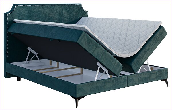 Kontynentalne łóżko boxspring 160x200 B4-L74