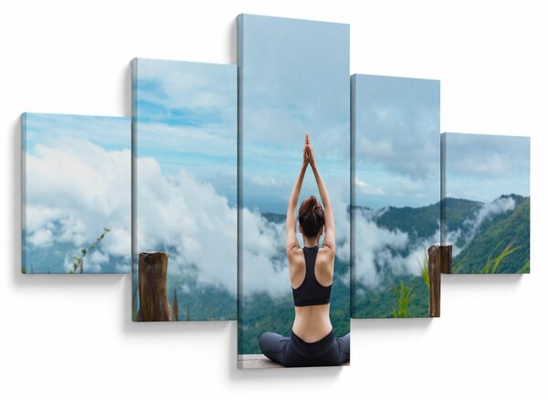 Obraz - Joga (125x70 cm)