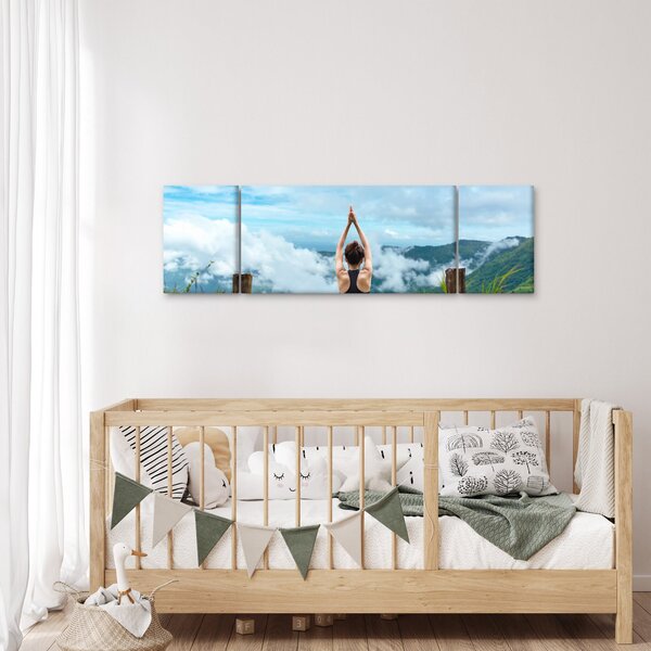 Obraz - Joga (170x50 cm)