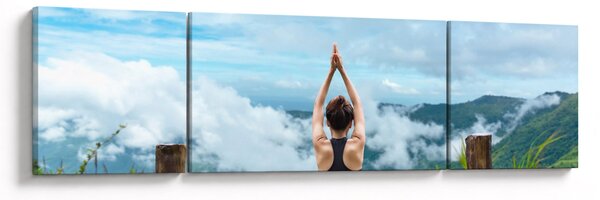Obraz - Joga (170x50 cm)