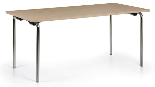 Składany stół SPOT, 160x80 cm, brzoza