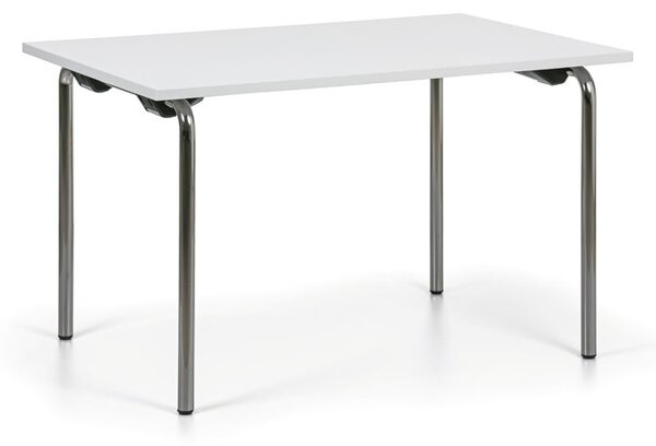 Składany stół SPOT, 120x80 cm, biały