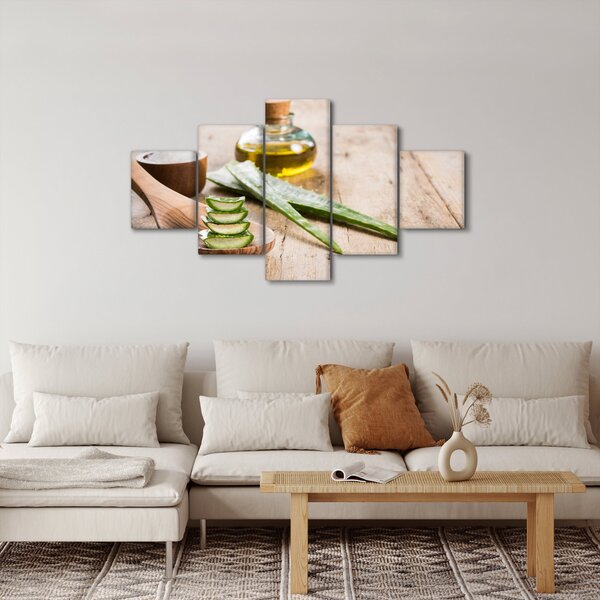 Obraz - Aloes (125x70 cm)