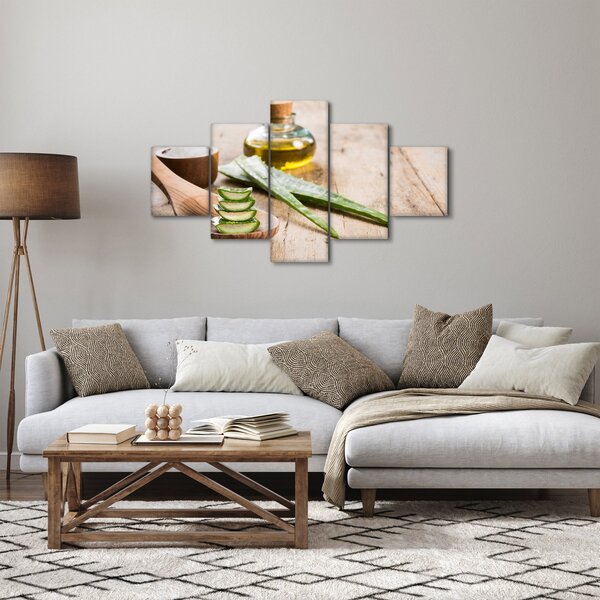 Obraz - Aloes (125x70 cm)