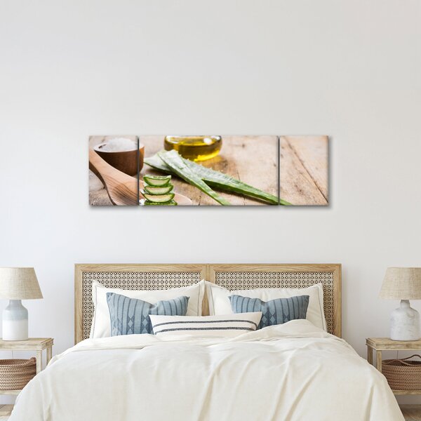 Obraz - Aloes (170x50 cm)